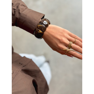 bracelet Natalia - Chocolat