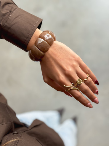 Bracelet Natalia - Camel Bracelet Natalia - Camel