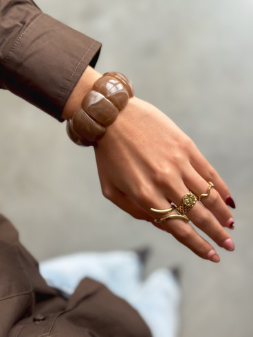 Bracelet Natalia - Camel Bracelet Natalia - Camel