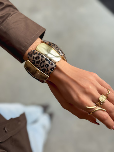 Bracelet Pamela - Léopard