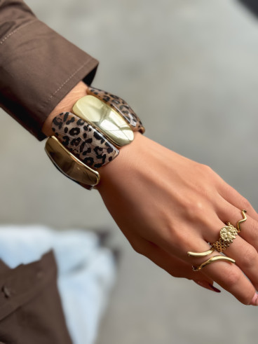 Bracelet Pamela - Léopard Bracelet Pamela - Léopard