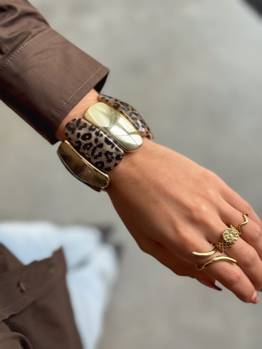 Bracelet Pamela - Léopard Bracelet Pamela - Léopard