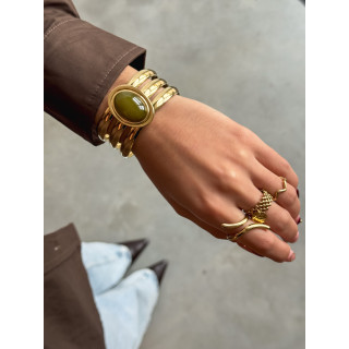 Bracelet Pervenche - Kaki