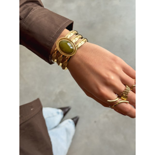 Bracelet Pervenche - Kaki