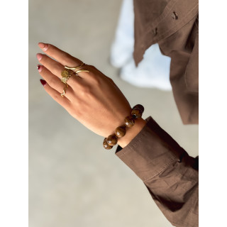 Bracelet Vesna - Chocolat