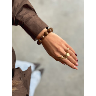 Bracelet Vesna - Chocolat