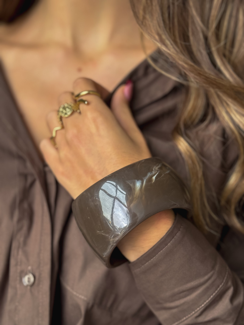 Bracelet Awa - Chocolat
