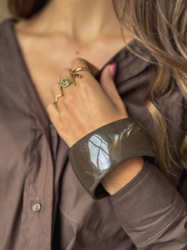 Bracelet Awa - Chocolat