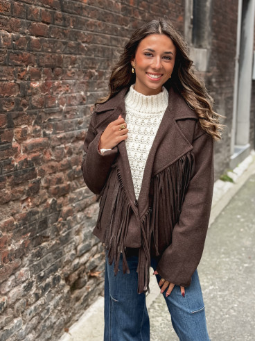 Veste Soryda - Chocolat