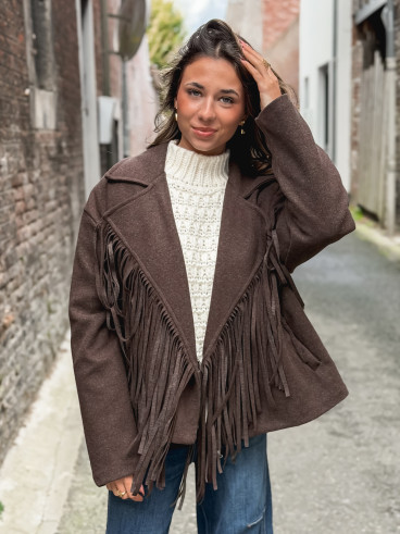 Veste Soryda - Chocolat
