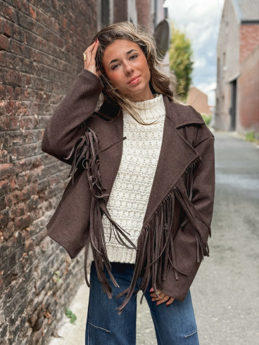 Veste Soryda - Chocolat
