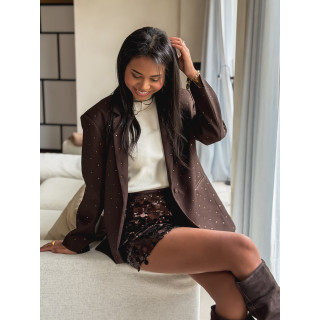 Blazer Azia - Marron