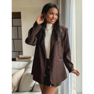 Blazer Azia - Marron