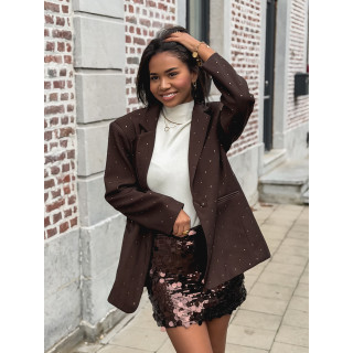 Blazer Azia - Marron
