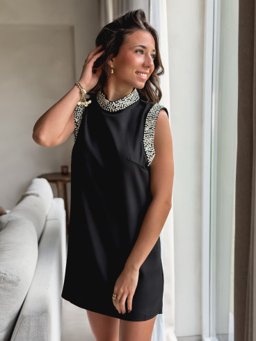 Robe orélina - Noir