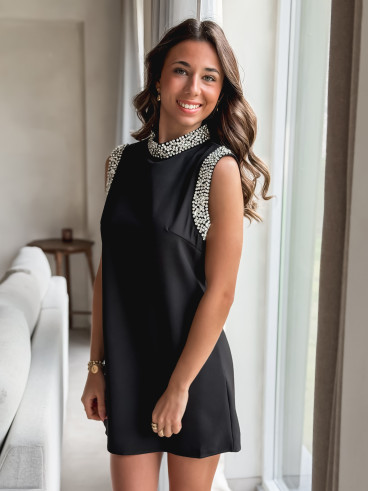 Robe orélina - Noir Robe orélina - Noir