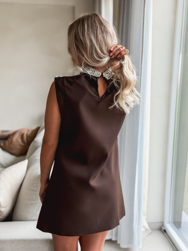 Robe orélina - Chocolat