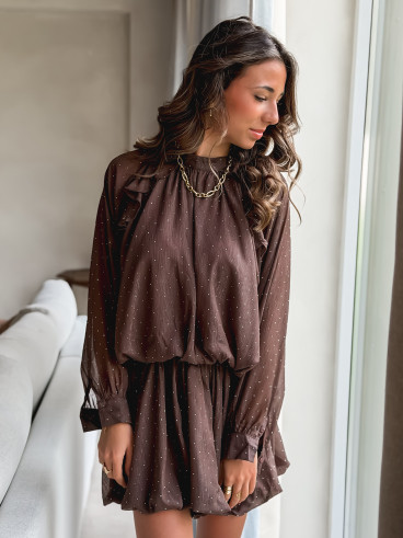 Robe Catania - Chocolat Robe Catania - Chocolat