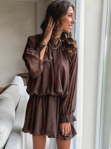 Robe Catania - Chocolat Robe Catania - Chocolat