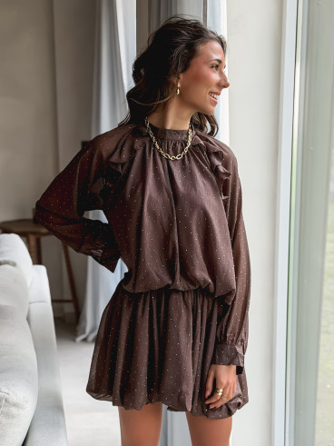 Robe Catania - Chocolat Robe Catania - Chocolat