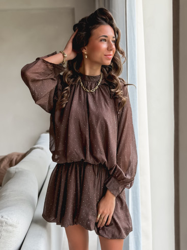 Robe Catania - Chocolat Robe Catania - Chocolat