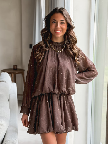 Robe Catania - Chocolat Robe Catania - Chocolat