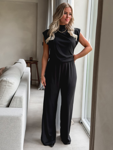 Combinaison pantalon Azéline - Noir Combinaison pantalon Azéline - Noir