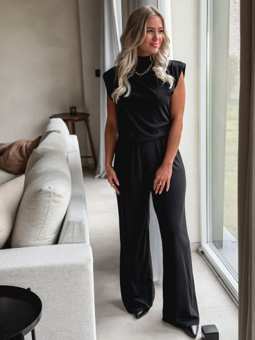 Combinaison pantalon Azéline - Noir Combinaison pantalon Azéline - Noir