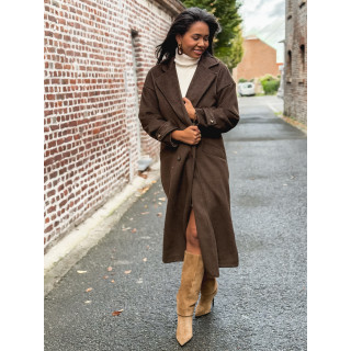 Manteau Ophéa - chocolat