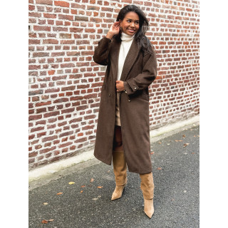 Manteau Ophéa - chocolat
