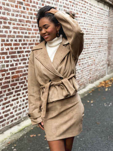 Trench court Evanya - Beige