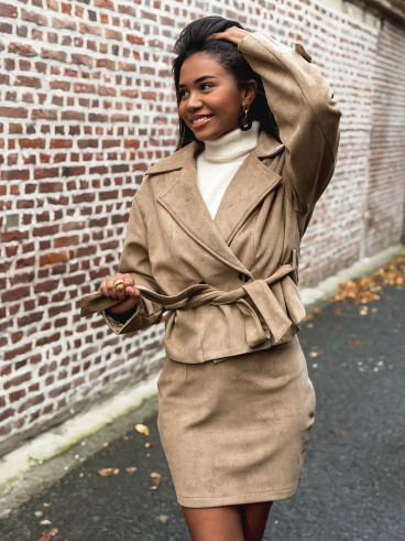 Trench court Evanya - Beige