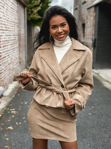 Trench court Evanya - Beige