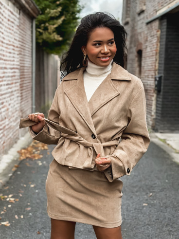 Trench court Evanya - Beige