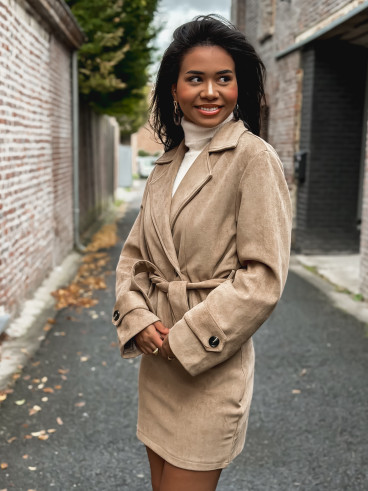 Trench court Evanya - Beige
