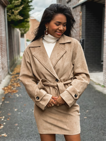 Trench court Evanya - Beige