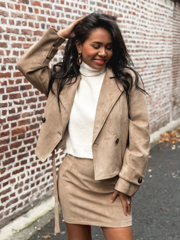 Trench court Evanya - Beige