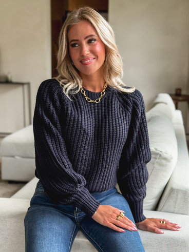 Pull Zaya - Bleu marine