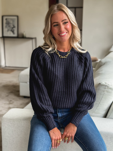 Pull Zaya - Bleu marine