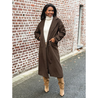 Manteau Ophéa - chocolat