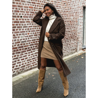 Manteau Ophéa - chocolat