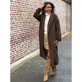 Manteau Ophéa - chocolat