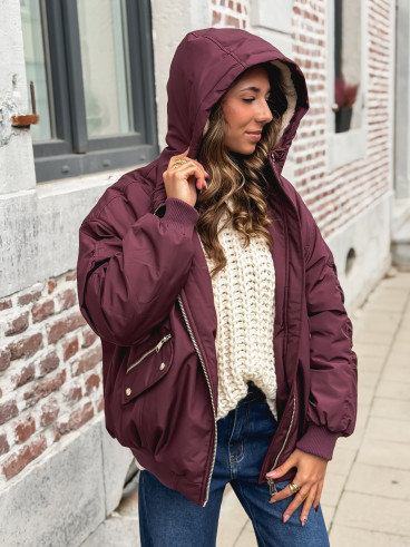 Veste Irwen - Bordeaux