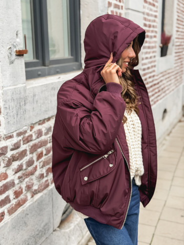 Veste Irwen - Bordeaux