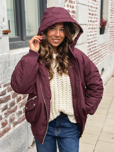 Veste Irwen - Bordeaux