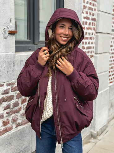 Veste Irwen - Bordeaux