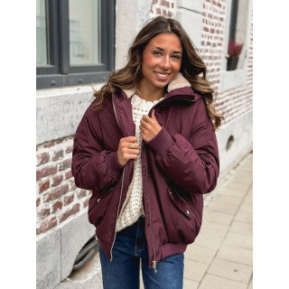 Veste Irwen - Bordeaux