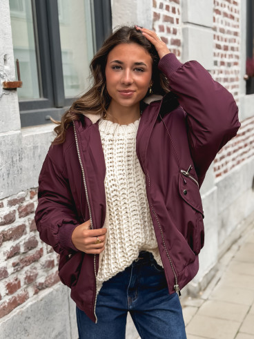 Veste Irwen - Bordeaux