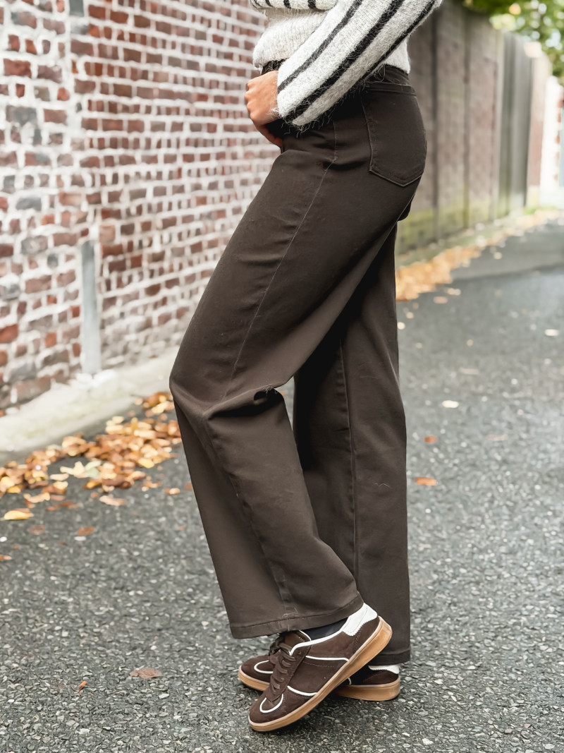 Jeans Angy - Chocolat