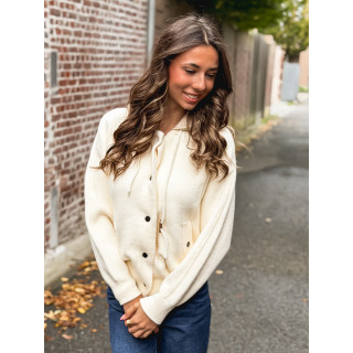 Gilet Yélina - Ecru